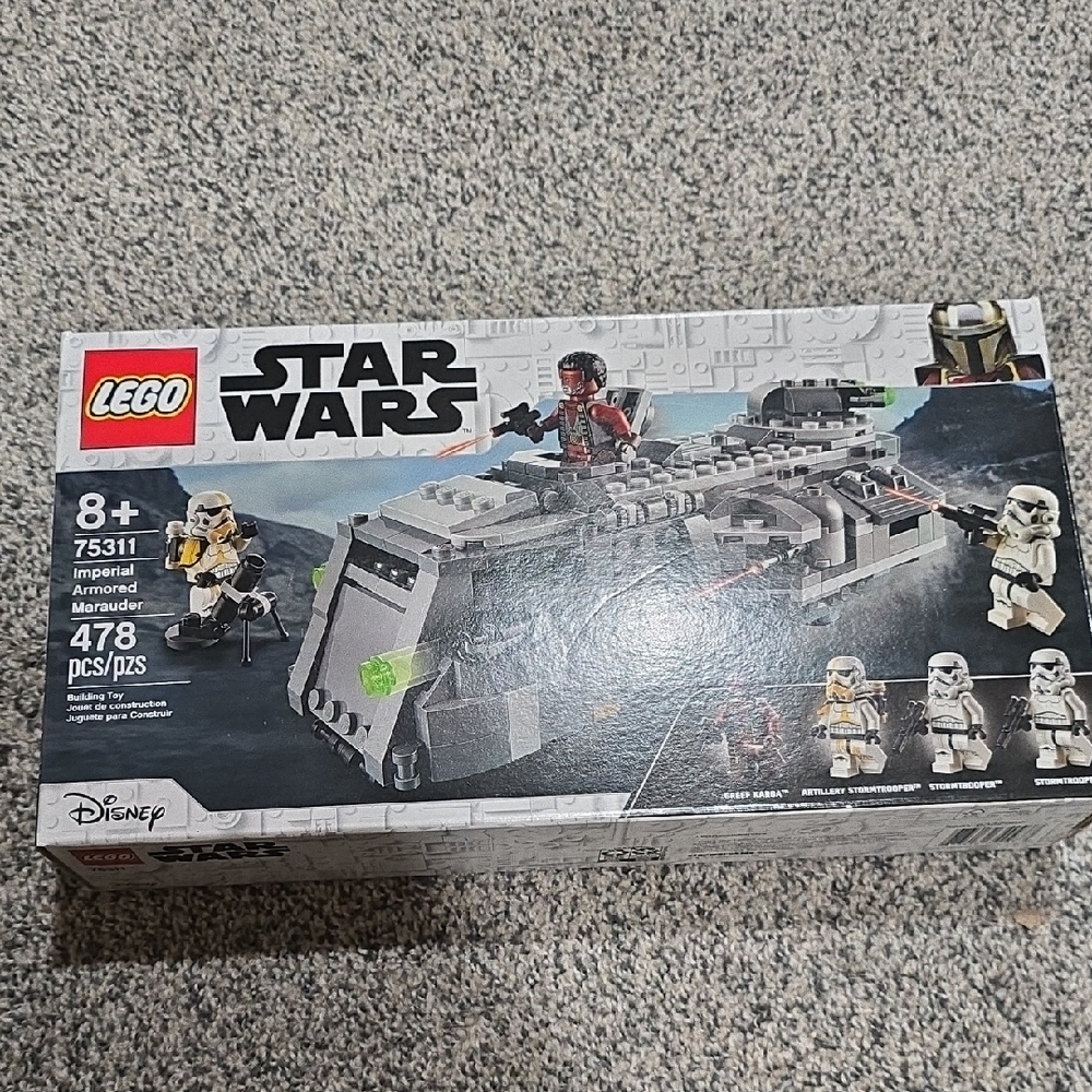 LEGO Star Wars Gray and Black Armored Marauder Set